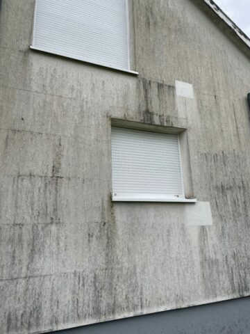 Dégradations façade